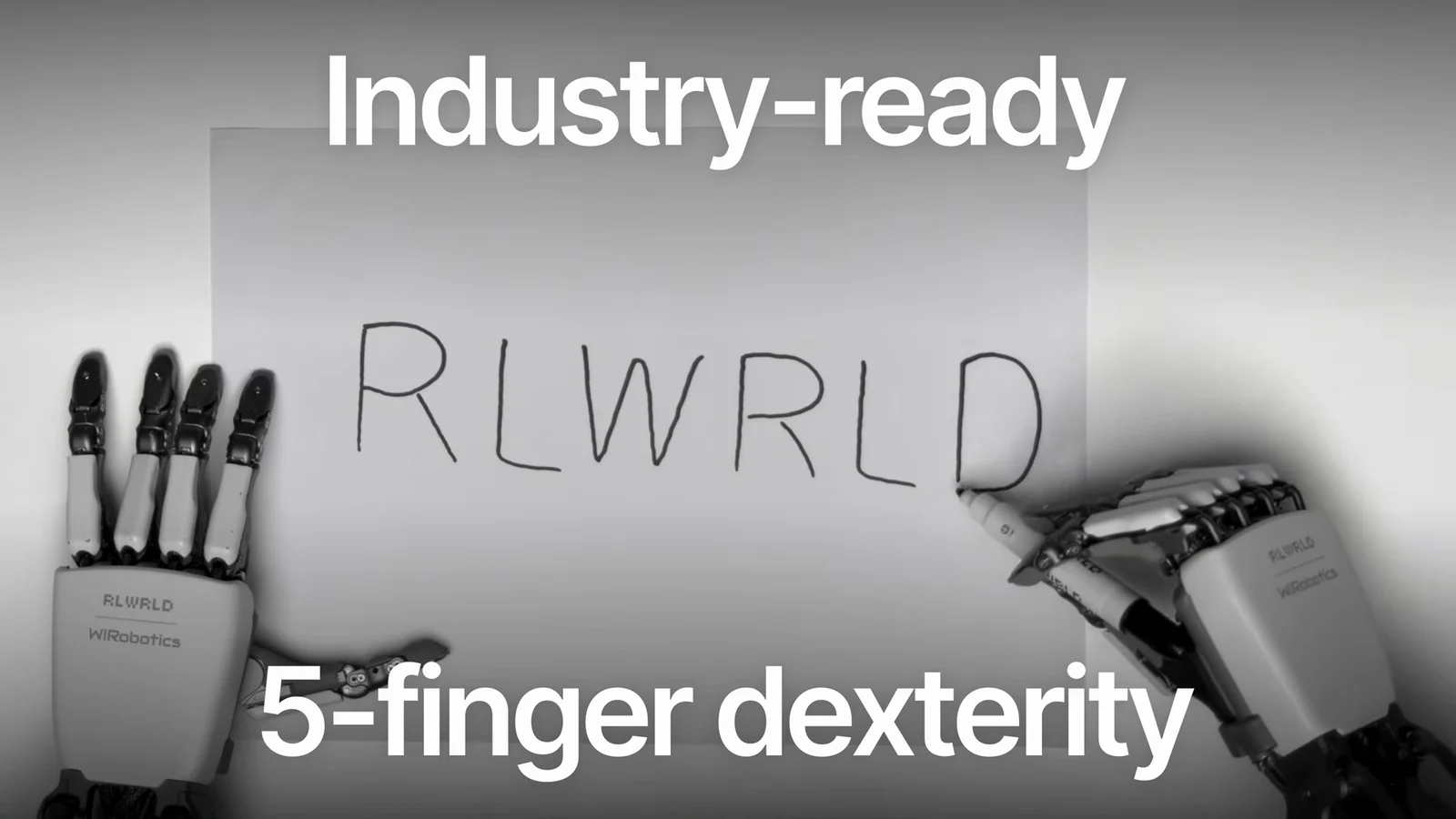 Typographic beat: Industry-ready 5-finger dexterity over the writing robot hand