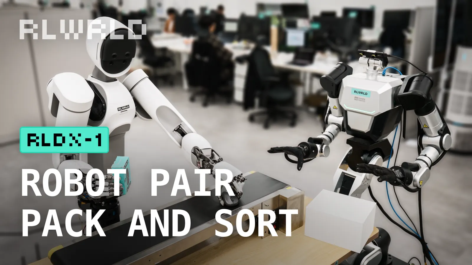 Demo thumbnail redesign: robot pair packing and sorting