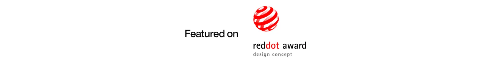 Featured on Red Dot Award banner